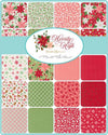 Merrily on High Layer Cake Christmas Fabric - 43210LC - 42-Piece Precut - Moda Fabric Quilting Cotton Fabric