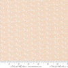 Image of Gathered Bonbons Fly Away Bubblegum quilting cotton fabric by Jen Kingwell for Moda Fabrics. Features shapes on an orange background. Cute Little Fabric Shop.