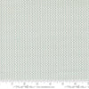 Image of Gathered Bonbons Lazy Leaf Home Town Sky quilting cotton fabric by Jen Kingwell for Moda Fabrics. Features tiny leaves on a blue background. Cute Little Fabric Shop.