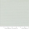 Image of Gathered Bonbons Lazy Leaf Home Town Sky quilting cotton fabric by Jen Kingwell for Moda Fabrics. Features tiny leaves on a blue background. Cute Little Fabric Shop.