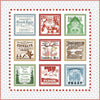 Flour Sack Large Patch Panel Quilt PATTERN Square Quilt Pattern - Riley Blake INSTRUCTIONS Only