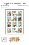 SALE Gingerbread Lane Quilt PATTERN Christmas Pattern - Riley Blake INSTRUCTIONS Only