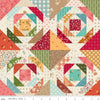 SALE Baked With Love Home Dec Pineapple Pie Multi Cream Floral Fabric LARGE Canvas - HD17799 - Riley Blake Quilting Cotton Fabric