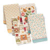 Baked With Love Home Dec Dish Towel #1 Cream Pattern Panel Fabric LARGE Canvas - HD18120 - Riley Blake Quilting Cotton Fabric