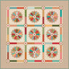 SALE Homemade Pie Quilt Kit Pie Circles Fabric - KT-17780 - Riley Blake Quilting Cotton Fabric