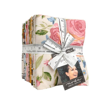 My Secret Garden Fat Quarter Bundle Floral Fabric - 20980AB - 27-Piece Precut - Moda Fabrics Quilting Cotton Fabric