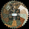 Cedar & Sage Layer Cake Nature Fabric - 10SQ CESG 6PKF - 42-Piece Precut - QT Fabrics Quilting Cotton Fabric
