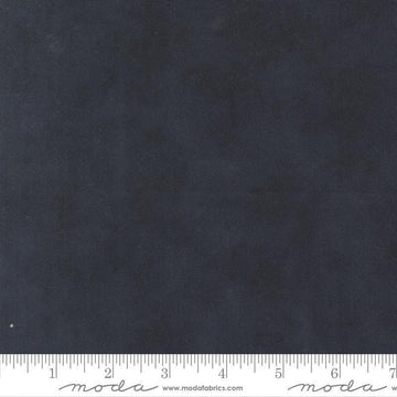 Image of When Snow Falls Shaded Solid Midnight quilting cotton fabric by Deb Strain for Moda Fabrics. Features solid on a blue background. Cute Little Fabric Shop.