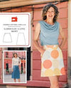 Liesl + Co. Garibaldi A-Line Skirt PATTERN Clothing Pattern - Riley Blake INSTRUCTIONS Only