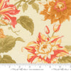 Image of Butternut and Sage Harvest Floral Cream quilting cotton fabric by Fig Tree Co for Moda Fabrics. Features flowers on a cream background. Cute Little Fabric Shop.