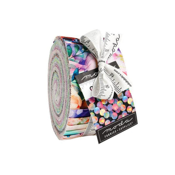 Gradients Gallery 2.5" Jelly Roll Abstract Fabric - 33880JR - 40-Piece Precut - Moda Fabrics Quilting Cotton Fabric
