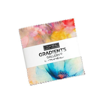 Gradients Gallery Mini Charm Pack Abstract Fabric - 33880MC - 42-Piece Precut - Moda Fabrics Quilting Cotton Fabric