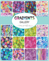 Gradients Gallery Mini Charm Pack Abstract Fabric - 33880MC - 42-Piece Precut - Moda Fabrics Quilting Cotton Fabric