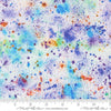 Image of Gradients Gallery Embraced Echoes Sky quilting cotton fabric by Moda for Moda Fabrics. Features an abstract design on a blue background. Cute Little Fabric Shop.