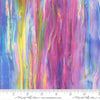 Image of Gradients Gallery Fluid Glaze Rainbow quilting cotton fabric by Moda for Moda Fabrics. Features an abstract design on a rainbow background. Cute Little Fabric Shop.