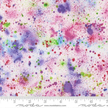 Image of Gradients Gallery Embraced Echoes Purple Haze quilting cotton fabric by Moda for Moda Fabrics. Features an abstract design on a purple background. Cute Little Fabric Shop.