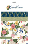 Everbloom 10" Stacker Floral Fabric - 10-18050-42 - 42-pieces Precut - Riley Blake Quilting Cotton Fabric Licensed Product