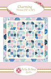 SALE Charming Quilt PATTERN Precut Friendly Pattern - Riley Blake INSTRUCTIONS Only