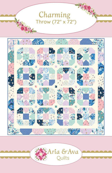 SALE Charming Quilt PATTERN Precut Friendly Pattern - Riley Blake INSTRUCTIONS Only