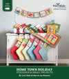 SALE Machine Embroidery Home Town Holiday Stockings & Small Projects - ME018ORN25R5 - Riley Blake INSTRUCTIONS Only
