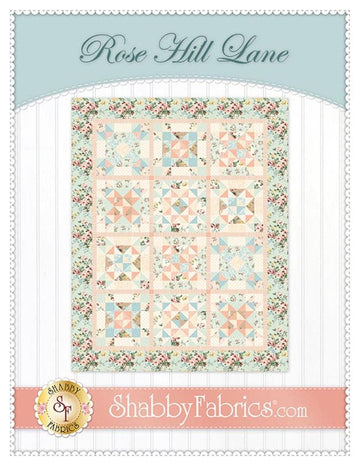 SALE Rose Hill Lane PATTERN Block of the Month Pattern - Riley Blake INSTRUCTIONS Only