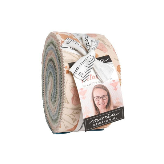 Petalush 2.5" Jelly Roll Floral Fabric - 26160JR - 40-Piece Precut - Moda Fabric Quilting Cotton Fabric