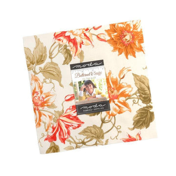Butternut and Sage Layer Cake Floral Fabric - 35440LC - 42-Piece Precut - Moda Fabrics Quilting Cotton Fabric