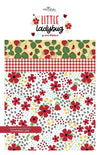 SALE Little Ladybug Fat Quarter Bundle Floral Fabric - FQ-18030-18 - 18-Piece Precut - Riley Blake Quilting Cotton Fabric