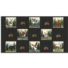 Northwoods Lodge Panel Soil Brown Animal Fabric - 56197 - Moda Fabrics Quilting Cotton Fabric