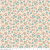 3-Yard-Cut - SALE Baked With Love Grateful Linen Cream Floral Fabric 108" WIDE BACK - WB17806 - Riley Blake Quilting Cotton Fabric