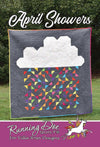 April Showers Quilt PATTERN Geometric Pattern - Riley Blake INSTRUCTIONS Only