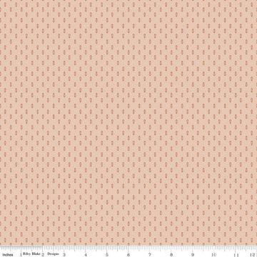 Image of Before the Blooms Mira Blush quilting cotton fabric by Danelys Sidron for Riley Blake Designs. Features flowers on a pink background. Cute Little Fabric Shop.