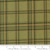 Image of Northwoods Lodge Plaid Meadow quilting cotton fabric by Deb Strain for Moda Fabrics. Features plaid on a green background. Cute Little Fabric Shop.