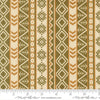 Image of Northwoods Lodge Northwest Stripes Natural quilting cotton fabric by Deb Strain for Moda Fabrics. Features geometric stripes on a cream background. Cute Little Fabric Shop.