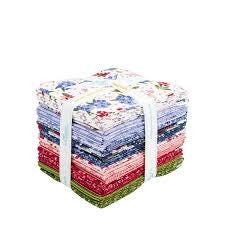 Foxglove Fat Quarter Bundle Floral Fabric - FQ-18080-24 - 24-Piece Precut - Riley Blake Quilting Cotton Fabric