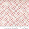 Image of Gathered Bonbons Chicken Scratch Blush quilting cotton fabric by Jen Kingwell for Moda Fabrics. Features shapes on a cream background. Cute Little Fabric Shop.