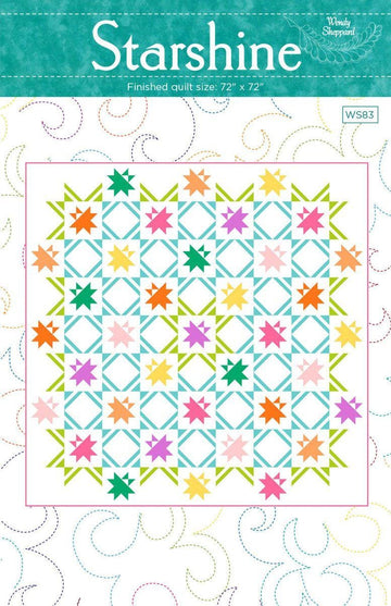 Starshine Quilt PATTERN Precut Friendly Pattern - Riley Blake INSTRUCTIONS Only