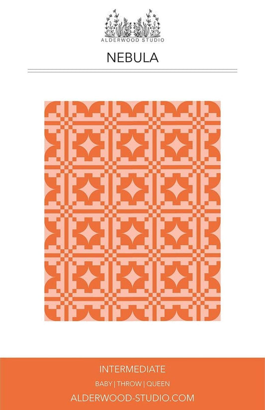 SALE Nebula Quilt PATTERN Precut Friendly Pattern - Riley Blake INSTRUCTIONS Only