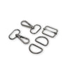 Style 3 Basic Hardware Kit 1" Gunmetal Silver Bag Hardware - P210-STS194B - Riley Blake Basic Hardware Kit
