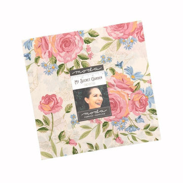 My Secret Garden Layer Cake Floral Fabric - 20980LC - 42-pieces Precut - Moda Fabrics Quilting Cotton Fabric