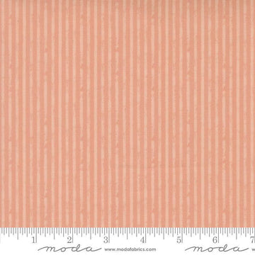 Image of Petalush Rustic Stripes Velvet quilting cotton fabric by Kiley's Quilt Room for Moda Fabrics. Features stripes on a pink background. Cute Little Fabric Shop.