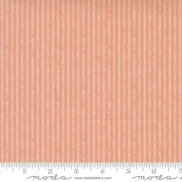 Image of Petalush Rustic Stripes Velvet quilting cotton fabric by Kiley's Quilt Room for Moda Fabrics. Features stripes on a pink background. Cute Little Fabric Shop.