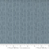 Image of Petalush Rustic Stripes Denim quilting cotton fabric by Kiley's Quilt Room for Moda Fabrics. Features stripes on a blue background. Cute Little Fabric Shop.
