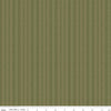 Image of Worth Repeating Stripes Green quilting cotton fabric by Sandy Gervais for Riley Blake Designs. Features stripes on a green background. Cute Little Fabric Shop.
