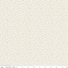 Image of Worth Repeating Ditsy Cloud quilting cotton fabric by Sandy Gervais for Riley Blake Designs. Features flowers on a white background. Cute Little Fabric Shop.
