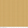 Image of Worth Repeating Stripes Gold quilting cotton fabric by Sandy Gervais for Riley Blake Designs. Features stripes on a yellow background. Cute Little Fabric Shop.