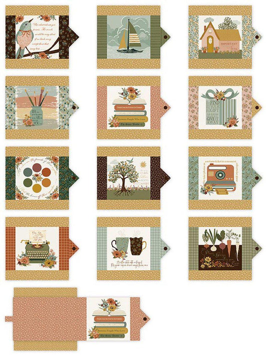 SALE Pillow Talk Pillow PATTERN Picture Patch Friendly Pattern - Riley Blake INSTRUCTIONS Only