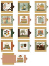 SALE Pillow Talk Pillow PATTERN Picture Patch Friendly Pattern - Riley Blake INSTRUCTIONS Only