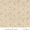Image of Breathtaking Blues Little Flower Ecru quilting cotton fabric by 3 Sisters for Moda Fabrics. Features flowers on a beige background. Cute Little Fabric Shop.