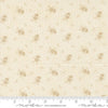 Image of Breathtaking Blues Little Flower Porcelain Ecru quilting cotton fabric by 3 Sisters for Moda Fabrics. Features flowers on a cream background. Cute Little Fabric Shop.